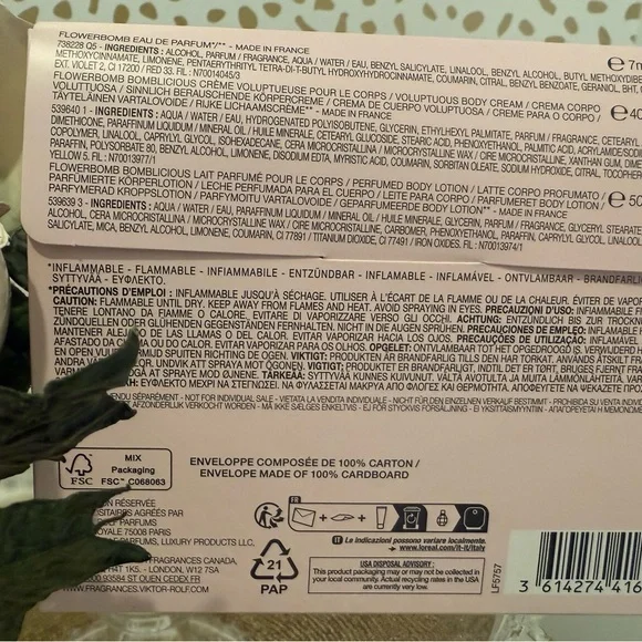 Viktor & Rolf Flowerbomb Deluxe Mini Gift Set NIB - Picture 2 of 8